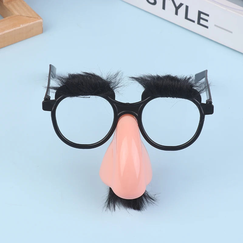 1Pc Pop Out Eye Drop Eyeball Prank Glasses Horror Scary Party Gags Practical Jokes Funny Toy - Square Deal Me