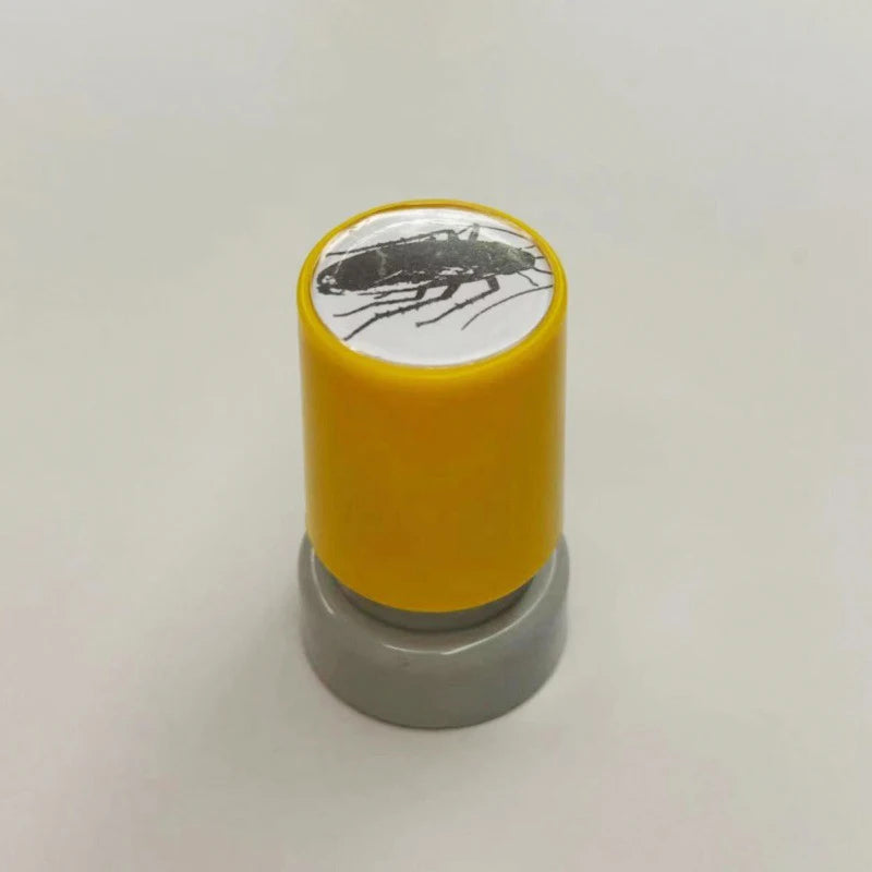 1Pcs New Creative Spoof Prank Cockroach Stamp Toys Funny Cartoon Children Wacky Bugs Seal Toy Kids Fun Holiday Gift For Friends - Square Deal Me
