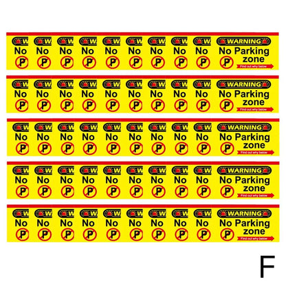 (Pack Of 50)Bad Parking Cards You Parked Like An Idiot Business Cards 3.54"x1.97" For Funny Parking Violation Prank Notice Gag - Square Deal Me
