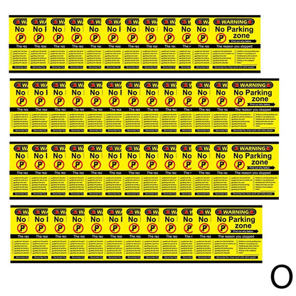 (Pack Of 50)Bad Parking Cards You Parked Like An Idiot Business Cards 3.54"x1.97" For Funny Parking Violation Prank Notice Gag - Square Deal Me