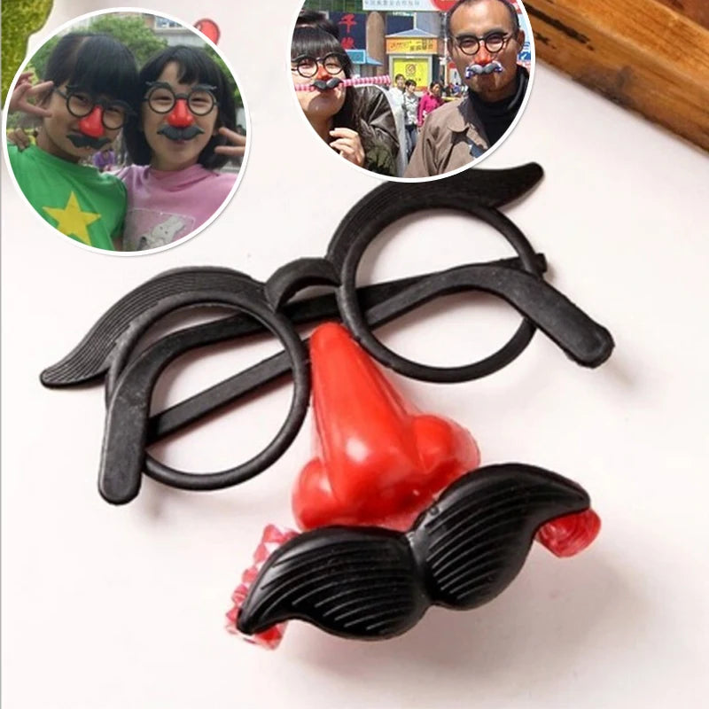 1Pc Pop Out Eye Drop Eyeball Prank Glasses Horror Scary Party Gags Practical Jokes Funny Toy - Square Deal Me