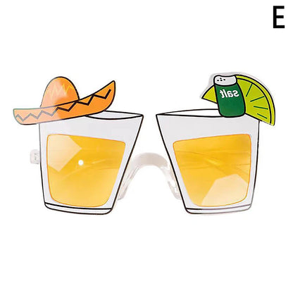 1Pc Pop Out Eye Drop Eyeball Prank Glasses Horror Scary Party Gags Practical Jokes Funny Toy - Square Deal Me