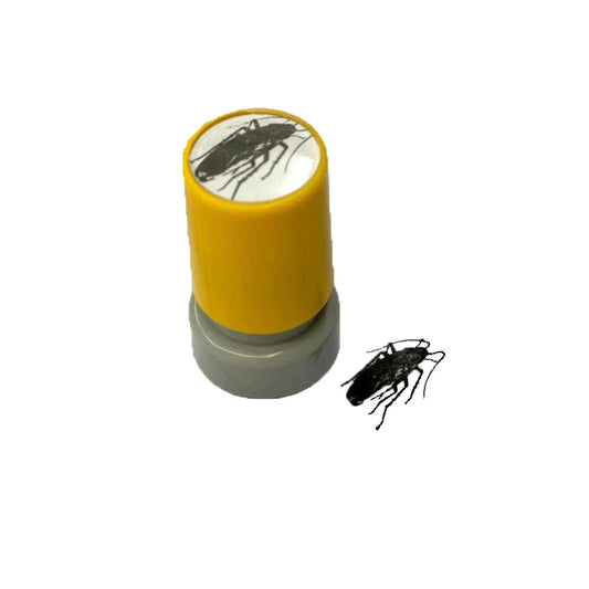 1Pcs New Creative Spoof Prank Cockroach Stamp Toys Funny Cartoon Children Wacky Bugs Seal Toy Kids Fun Holiday Gift For Friends - Square Deal Me
