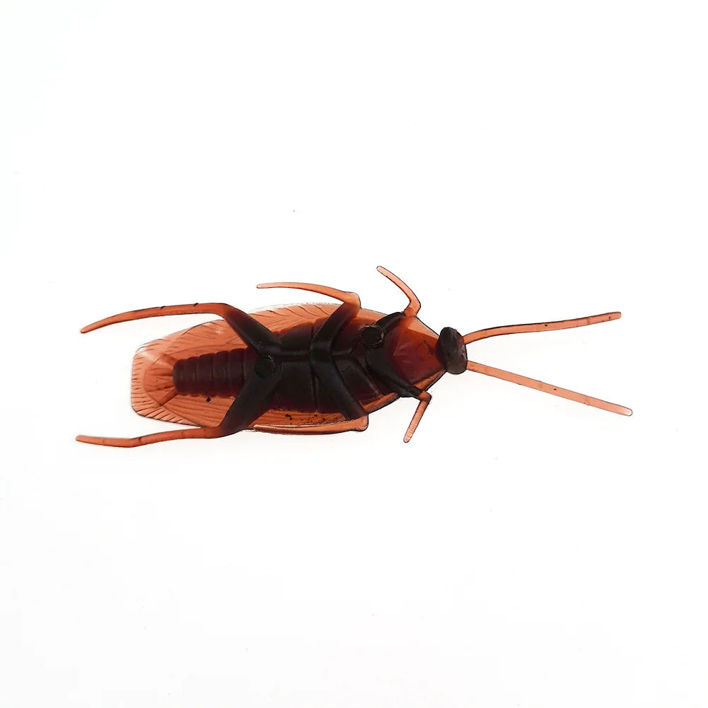 5-50Pcs Funny Cockroaches Joke Decoration Props Rubber Toy Gags Practical Jokes Toys Horrifying Simulation Plastic Centipede - Square Deal Me
