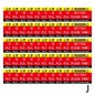 (Pack Of 50)Bad Parking Cards You Parked Like An Idiot Business Cards 3.54"x1.97" For Funny Parking Violation Prank Notice Gag - Square Deal Me